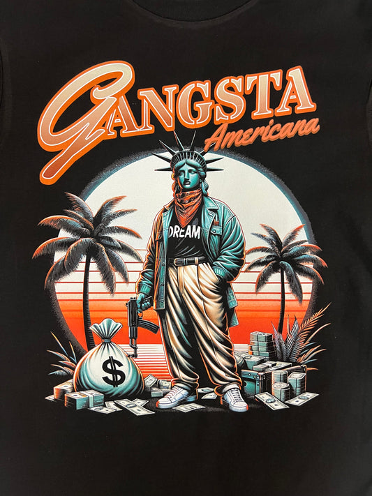 Gangsta Americana tee