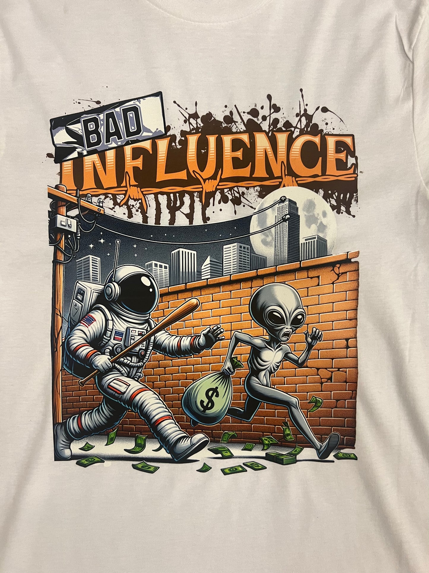 Bad Influence tee