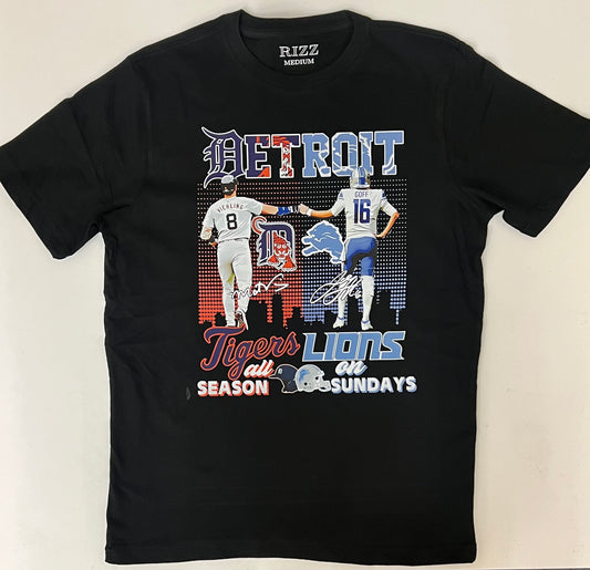 Vierling Goff Detroit Sports tee