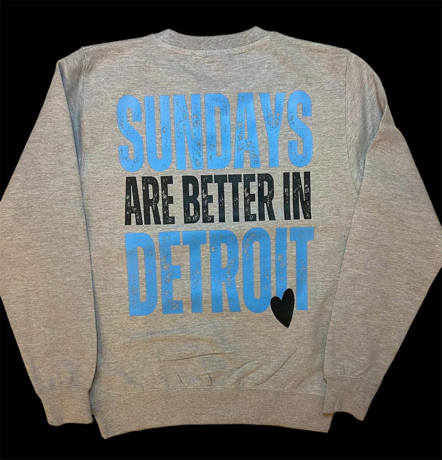 Sunday’s are better in Detroit sweater