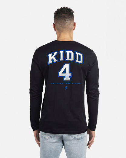 STORM HALF & HALF LOGO LONG SLEEVE