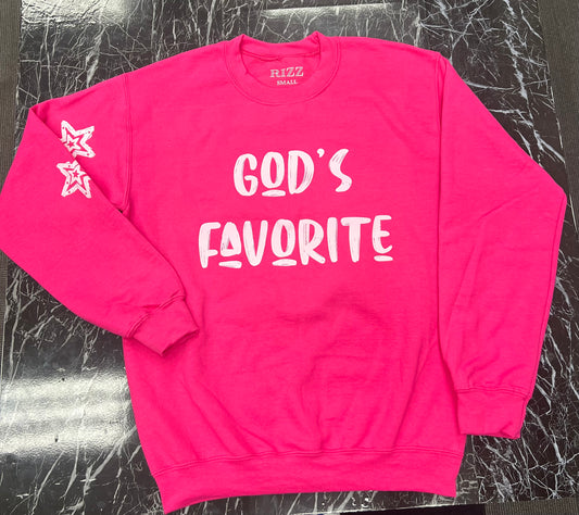 “God’s Favorite” crewneck