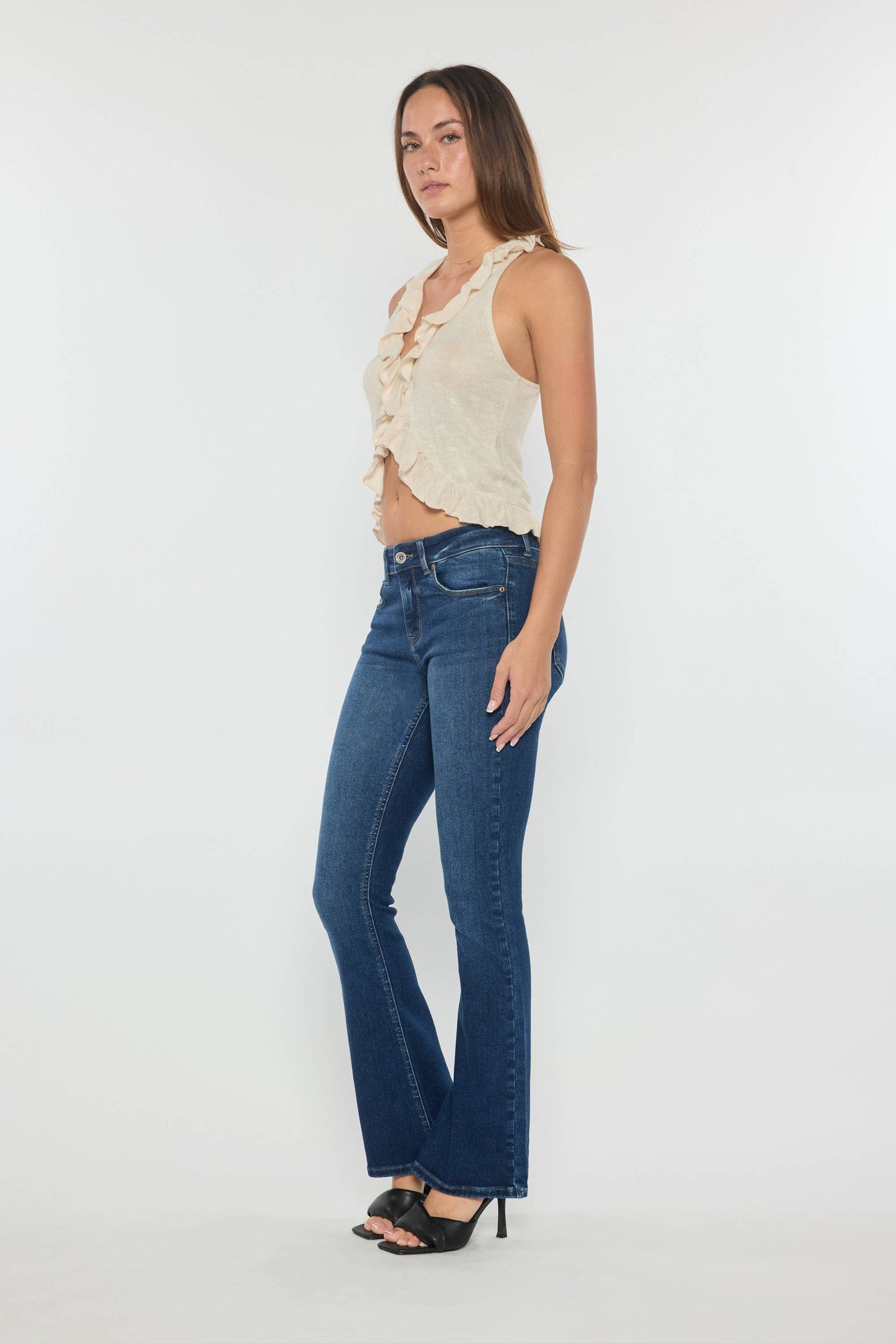 OPEN PACK Mid Rise Bootcut Jeans WEP3690