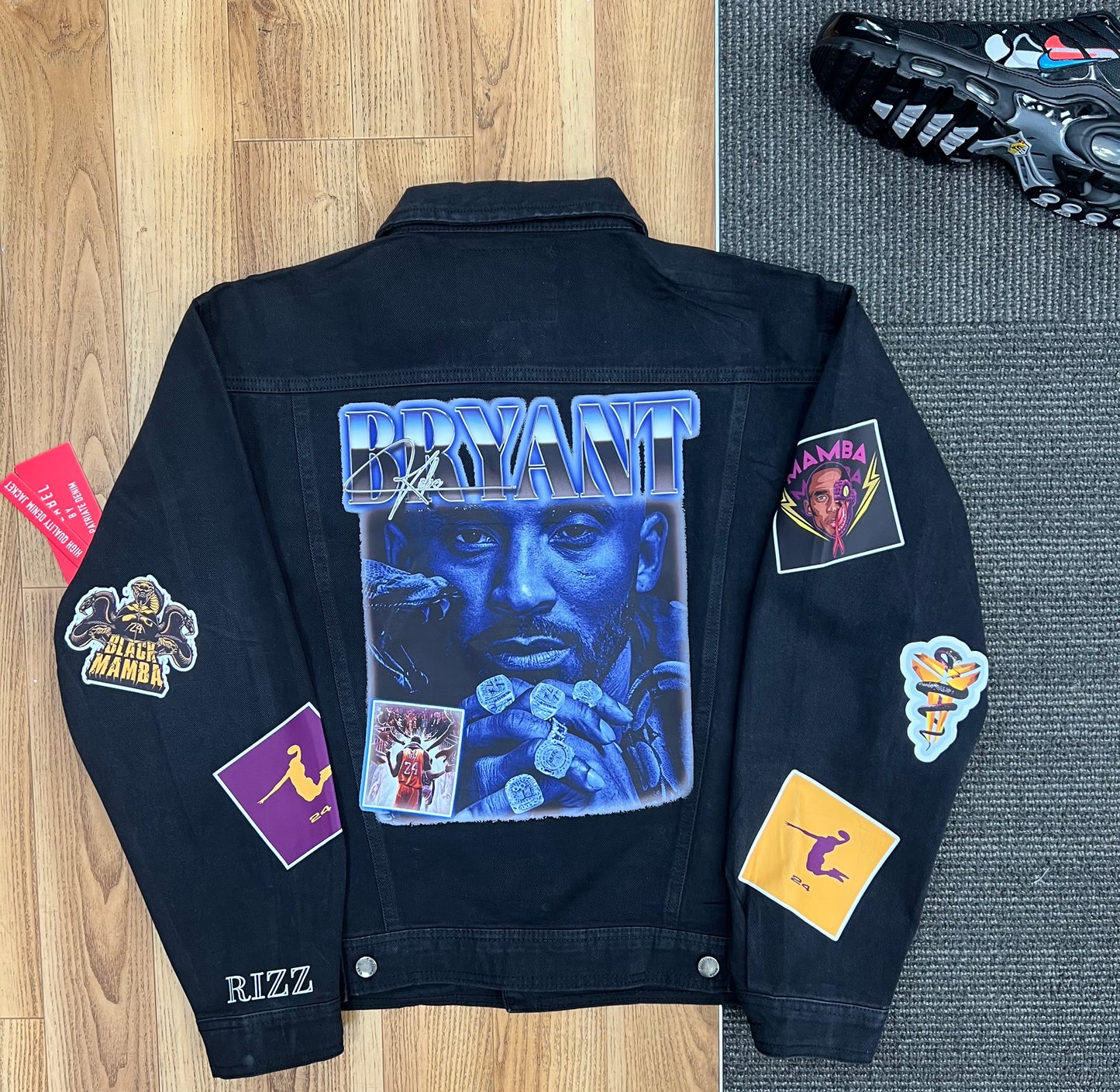 Custom “Kobe” Jean jacket