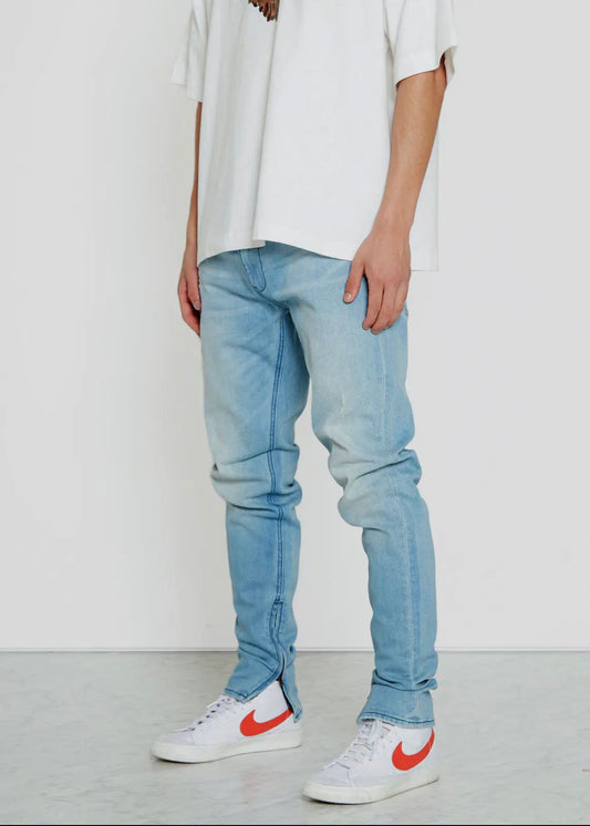 Men’s Side Zip Denim