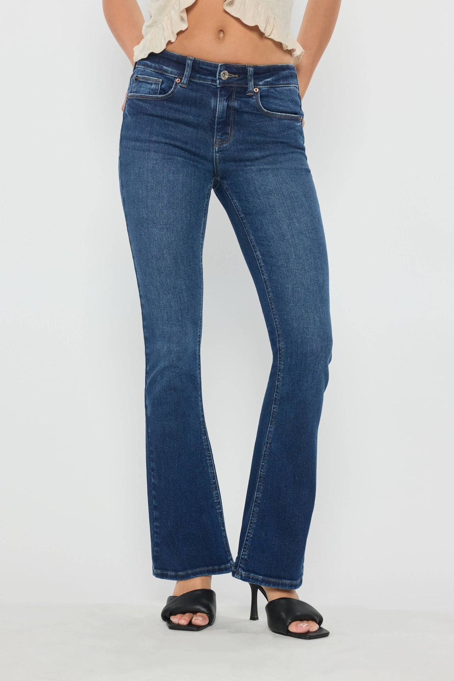 OPEN PACK Mid Rise Bootcut Jeans WEP3690