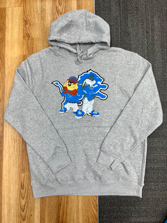 Bugs and Taz Lions hoodie