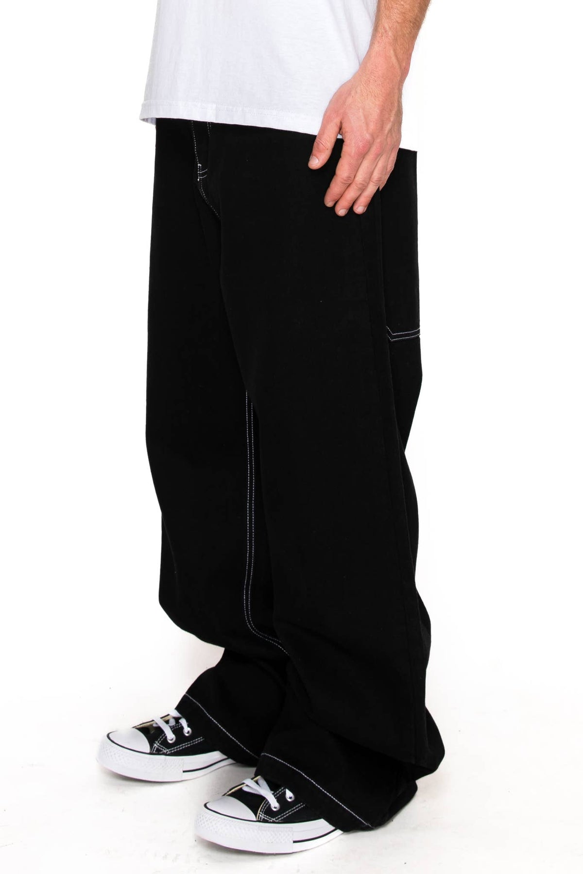 DL981 TITAN Ultra Baggy Y2K Wide-Leg Denim Jean (Open Pack)