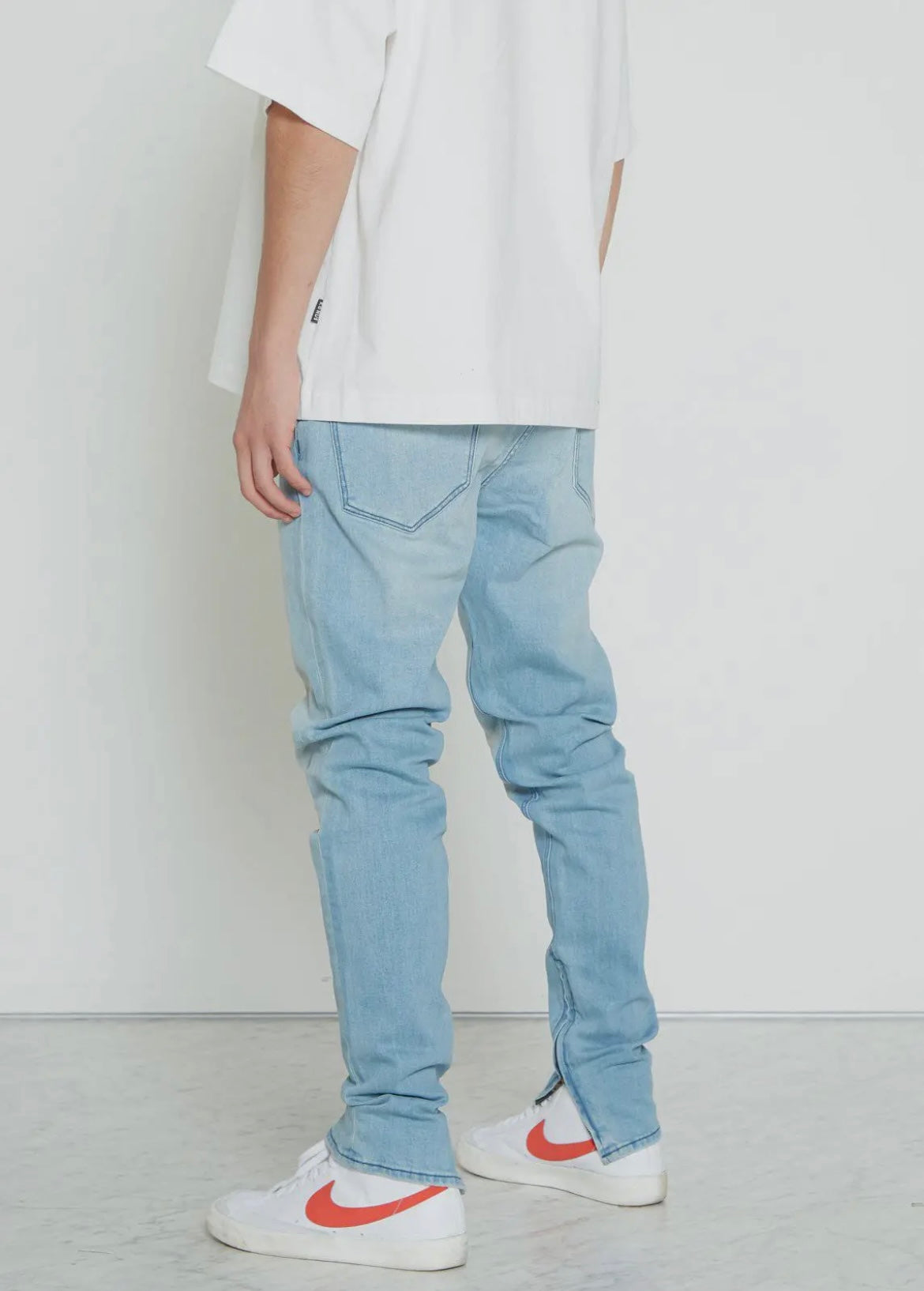 Men’s Side Zip Denim