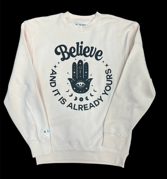 “Believe” Crewneck