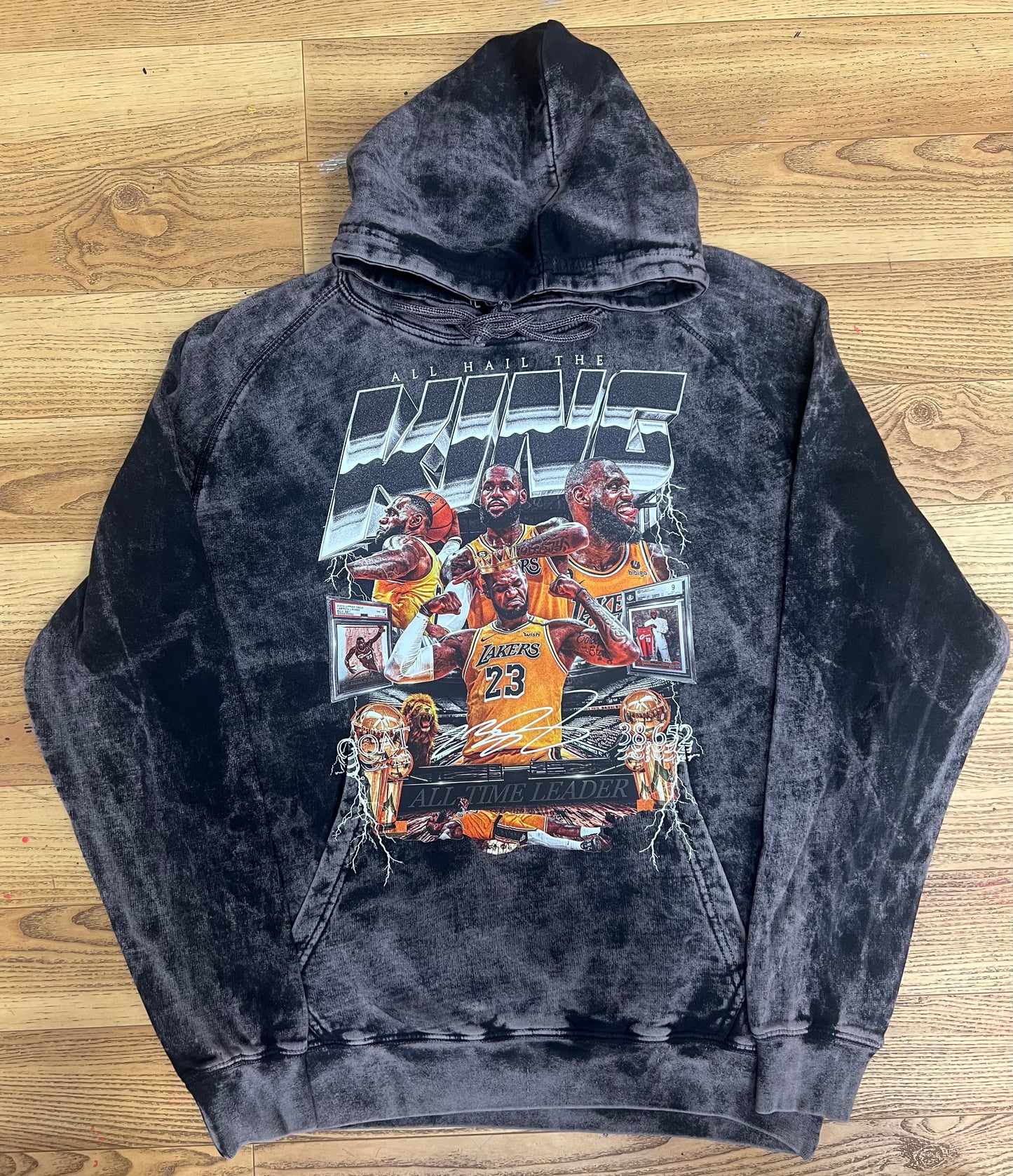 Vintage “King Bron” hoodie