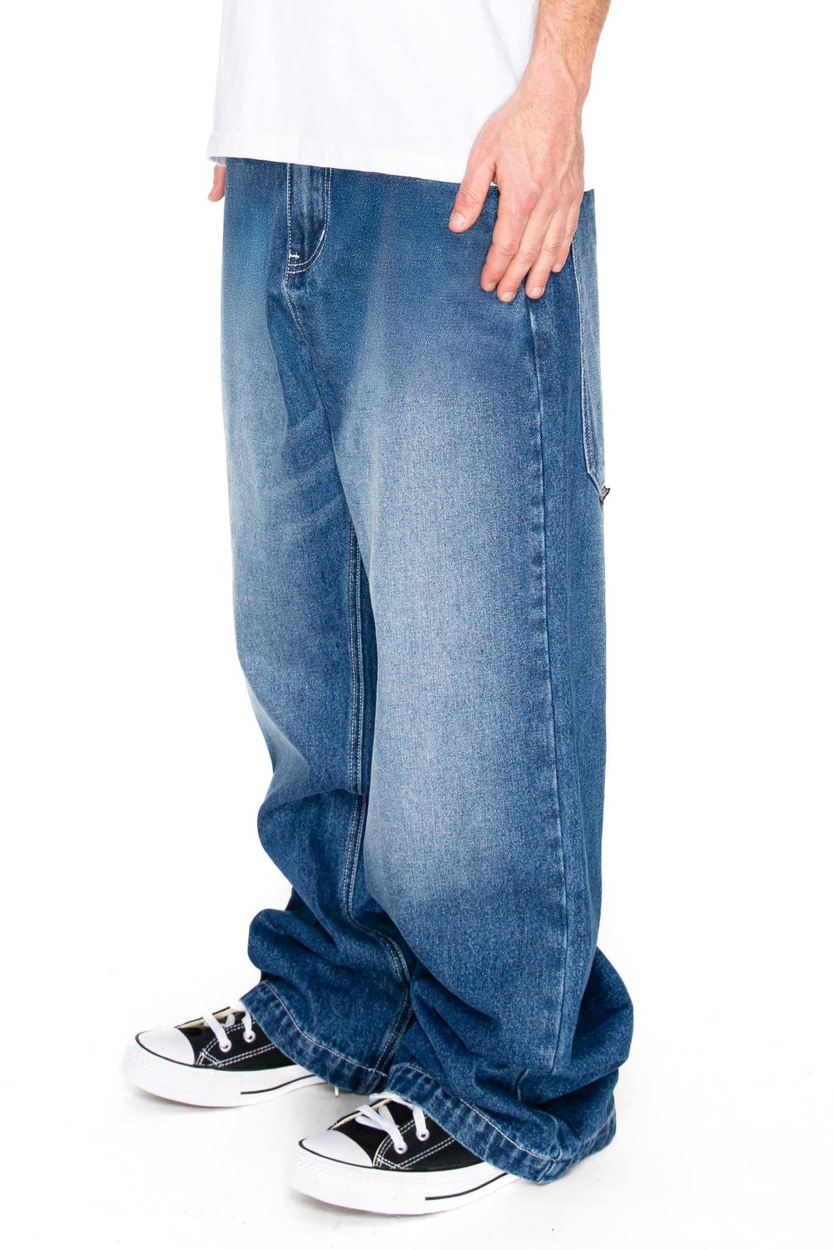 DL981 TITAN Ultra Baggy Y2K Wide-Leg Denim Jean (Open Pack)