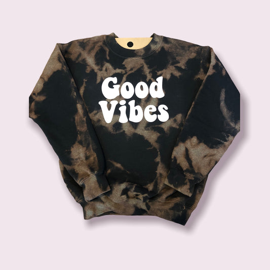 Good Vibes Crewneck Sweater